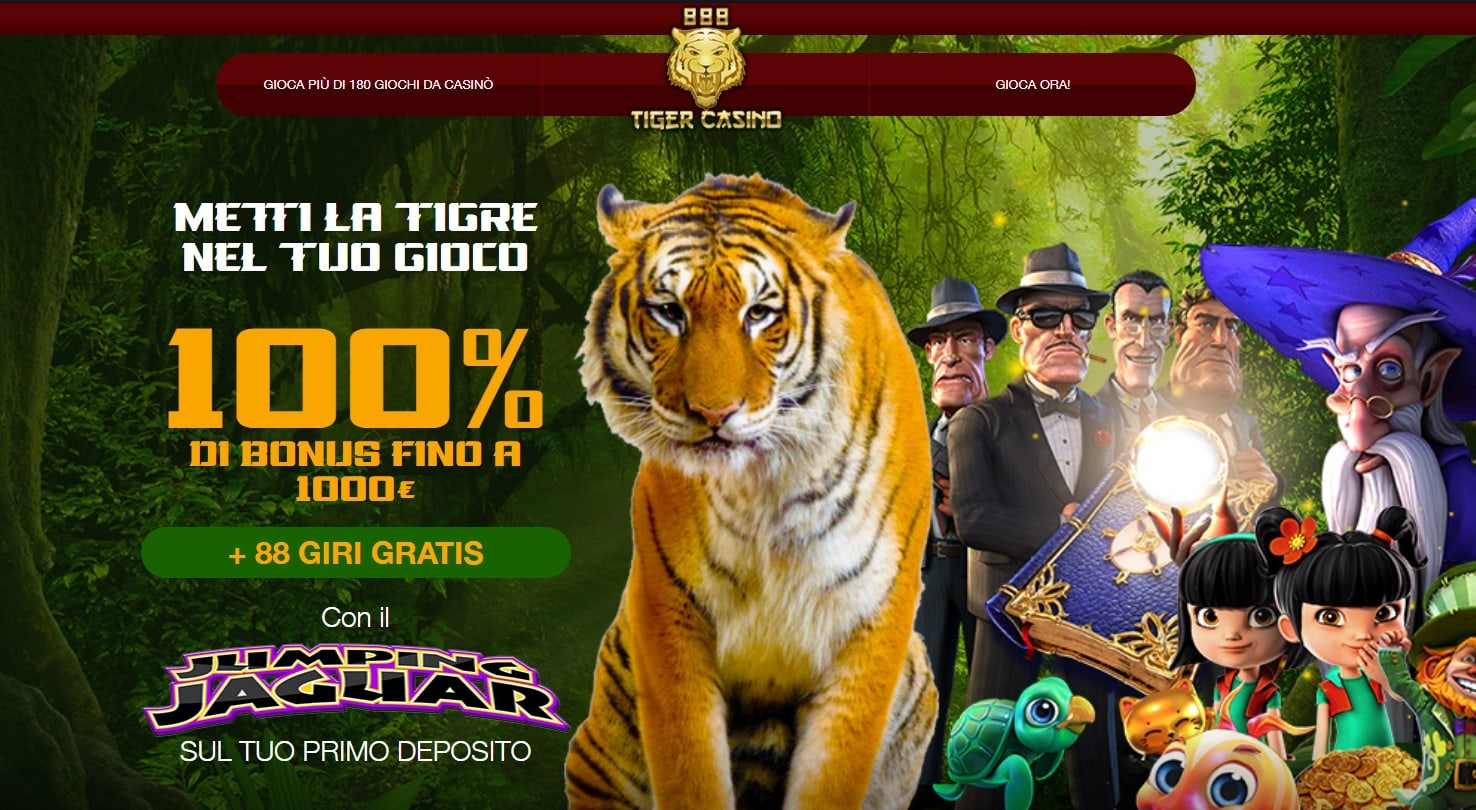 casinò online europei 888 tiger