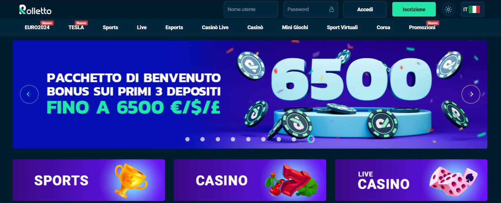 casinò online Rolletto